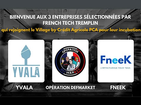 Sophia : cinq nouvelles startups accueillies au Village by CA