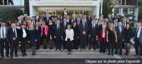 Eric Ciotti réélu président d'un Conseil général de la parité