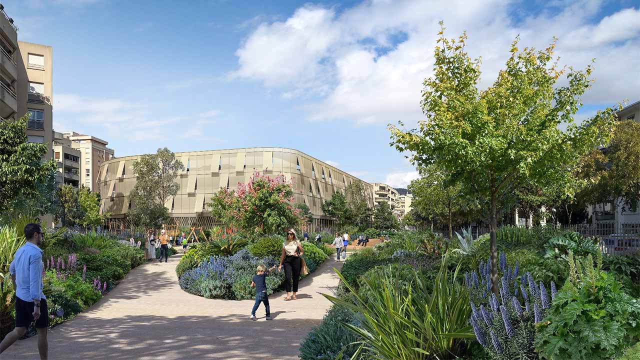 Nice : un parking de 500 places et un parc urbain à Vauban