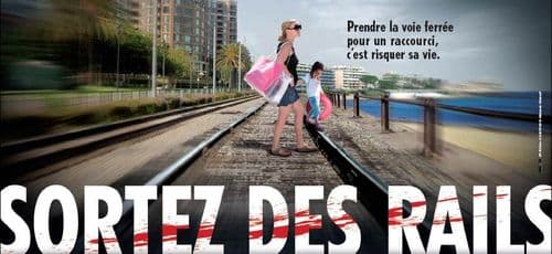 Sortez des rails : une campagne pour sauver des vies