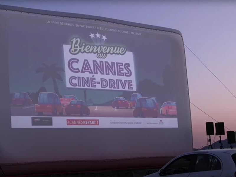 Après le Palm Beach, le Cannes Ciné-Drive s'installe à La Bocca