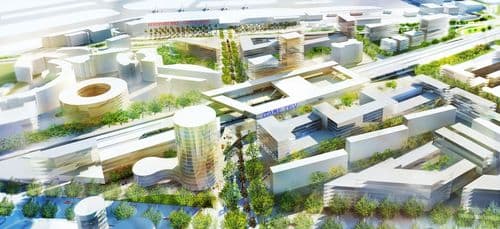 Grand Arénas : la ville de demain dessinée par Josep Lluis Mateo  