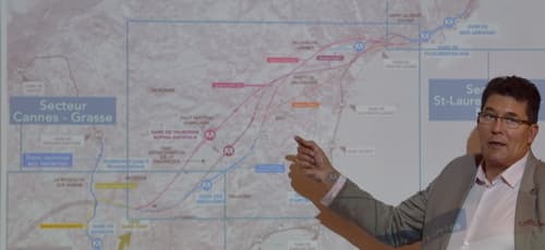 Ligne Nouvelle Provence Côte d’Azur: quel emplacement pour la gare de Sophia Antipolis ?