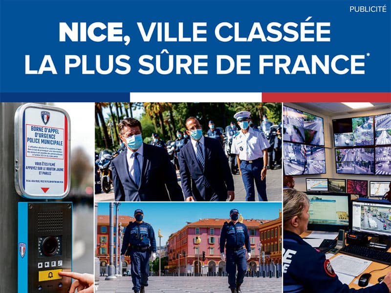 "Nice, ville classée la plus sûre" : une publicité "gonflée" qui fait polémique