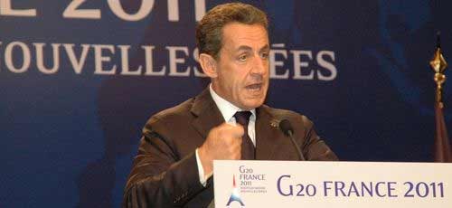Le point sur le sommet du G20 par Nicolas Sarkozy  