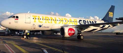 L'avion "Turn Back Crime" à Nice pour le congrès INTERPOL Monaco