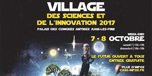 Fête de la Science : Sophia revient s'installer à Juan pour un week-end