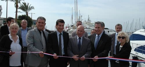 Cannes : inauguration de la Jetée Albert-Edouard, point final de la rénovation du Vieux Port 