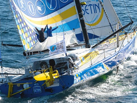 Voile : Alexia Barrier et 4myplanet dans la 15ème transat Jacques-Fabre