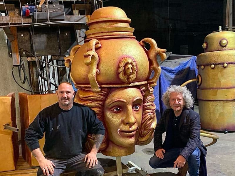 Carnaval de Nice : Kristian salue les “Nezs de Grasse”