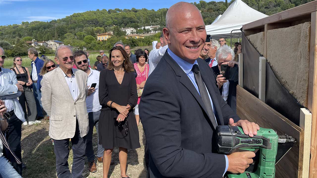 Mouans Sartoux : premier clou planté pour le laboratoire de l’Aromatic Lab