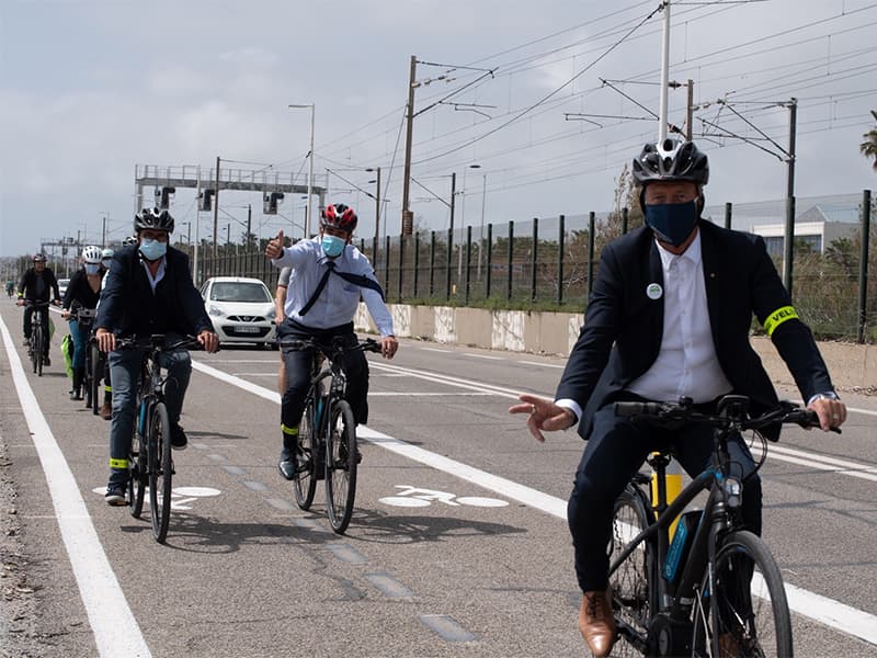 Antibes : un nouveau maillon pour la piste cyclable "La Littorale"