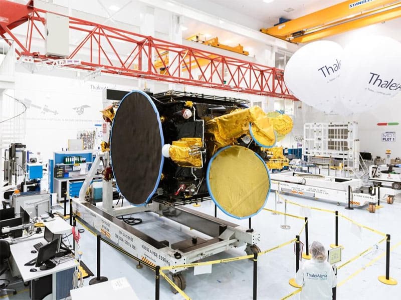 Thales Alenia Space, pionnier de la 5G par satellite 