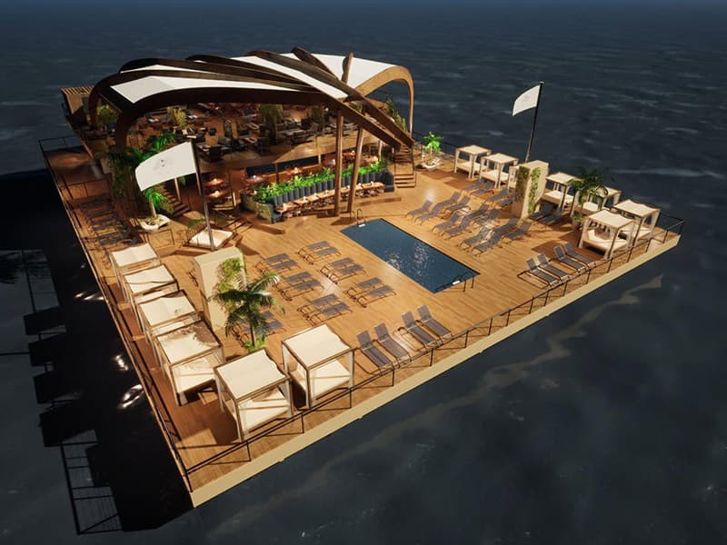 Canua Island ne fera pas la fête cet été au large de Mandelieu