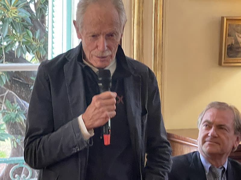 Antibes : écrivain et poète, Erri De Luca reçoit le Prix Audiberti