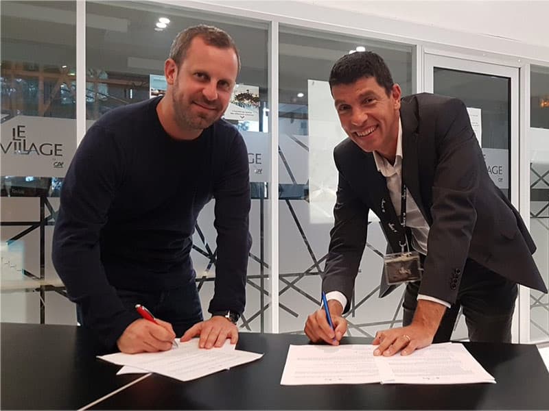 Sophia : le Village by CA, bâtiment "Totem" du Cluster IA