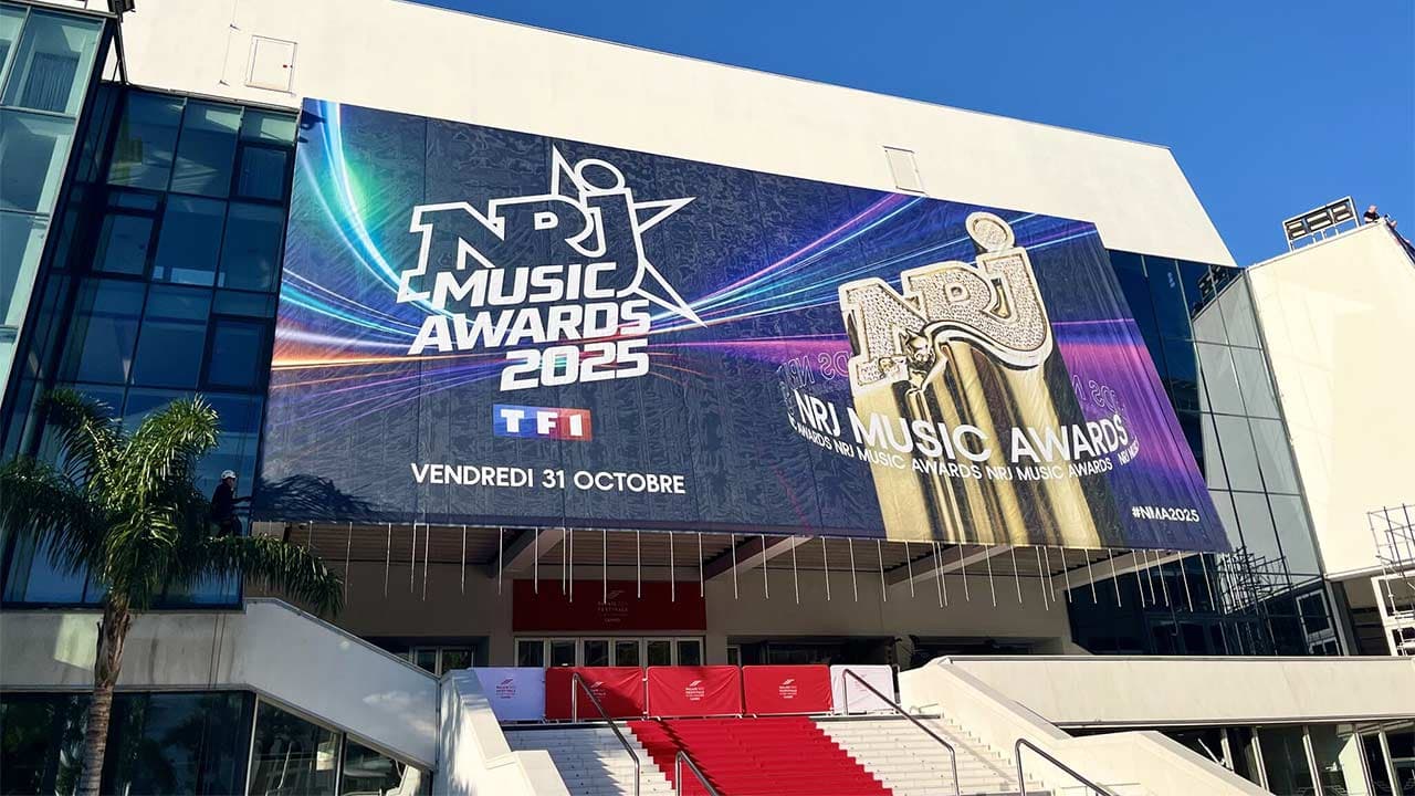NRJ Music Awards à Cannes :  ambiance, glamour et musique toute