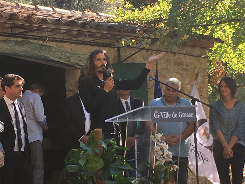 Grasse célèbre la renaissance d'une plantation historique de jasmin