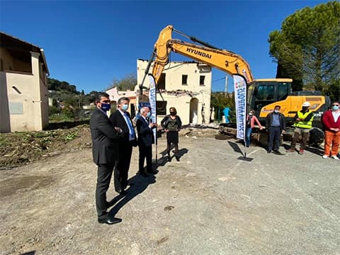 Hameau de la Brague à Biot : une erreur d'urbanisme corrigée au bulldozer !