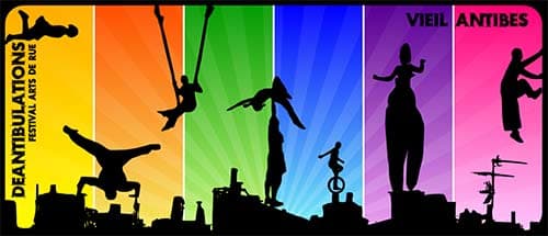 14èmes Déantibulations à Antibes : vive le spectacle de rue!