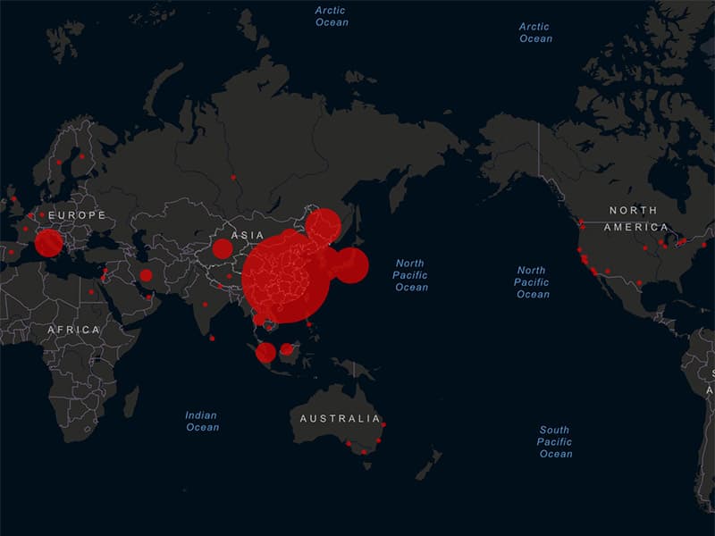 Coronavirus : 2.600 décès, 77.150 cas d'infection et un inquiétant tournant