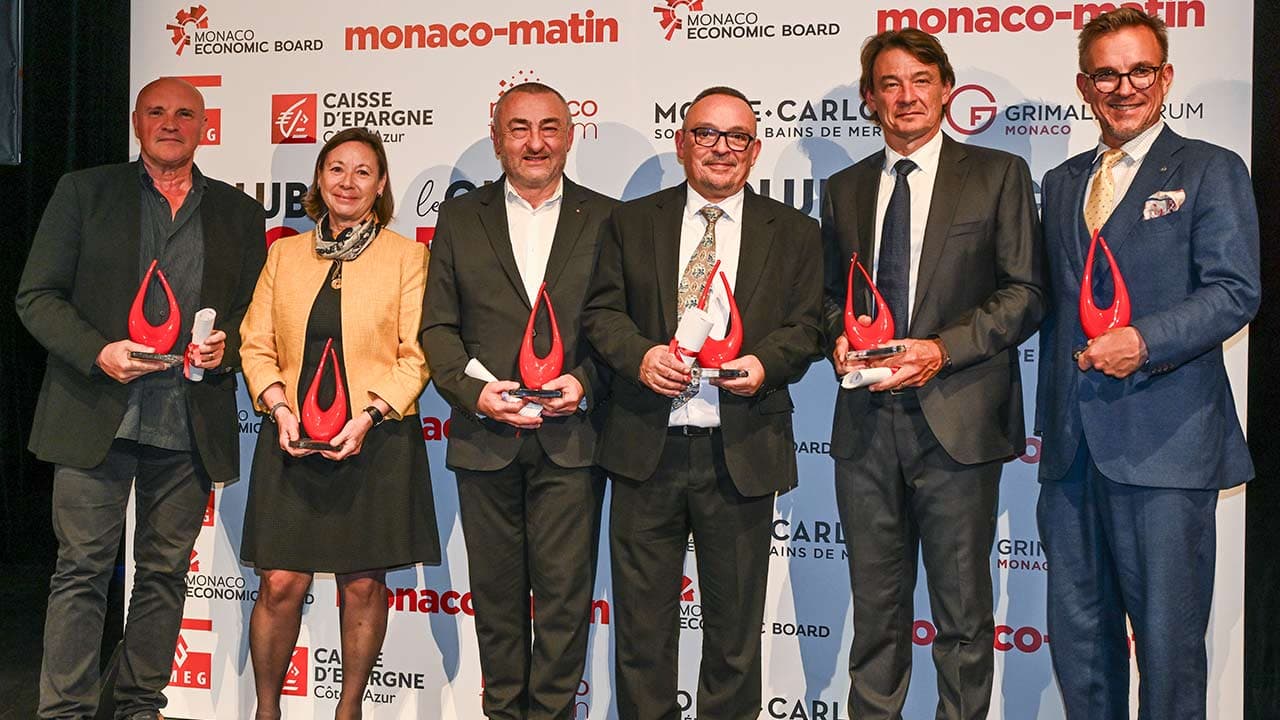 13e Trophées du Club Eco Monaco : les six lauréats de l’année ont reçu leur prix
