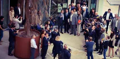 Nicolas Sarkozy lance à Nice la campagne des Régionales