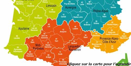 Une nouvelle carte de France à 13 grandes régions