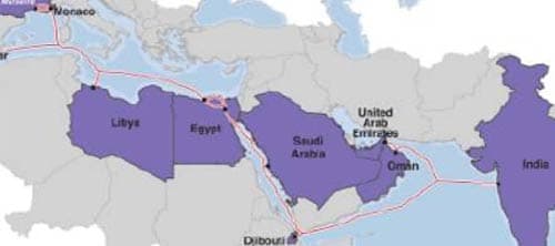 Europe India Gateway : le câble sous-marin arrimé à Monaco 