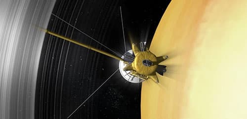 Thales Alenia Space salue la fin de la mission Cassini-Huygens