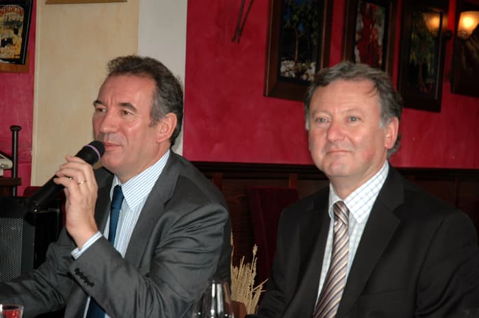 Nice : François Bayrou aux vux à la population de Rudy Salles