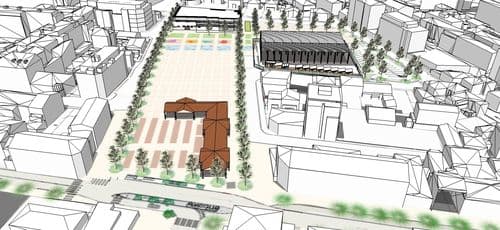 La Bocca : top départ pour le parking souterrain Place du Marché