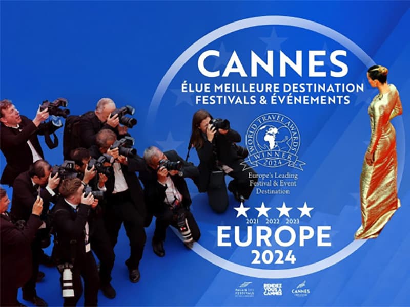 Cannes, championne d’Europe de l’événementiel pour la 4ème année consécutive