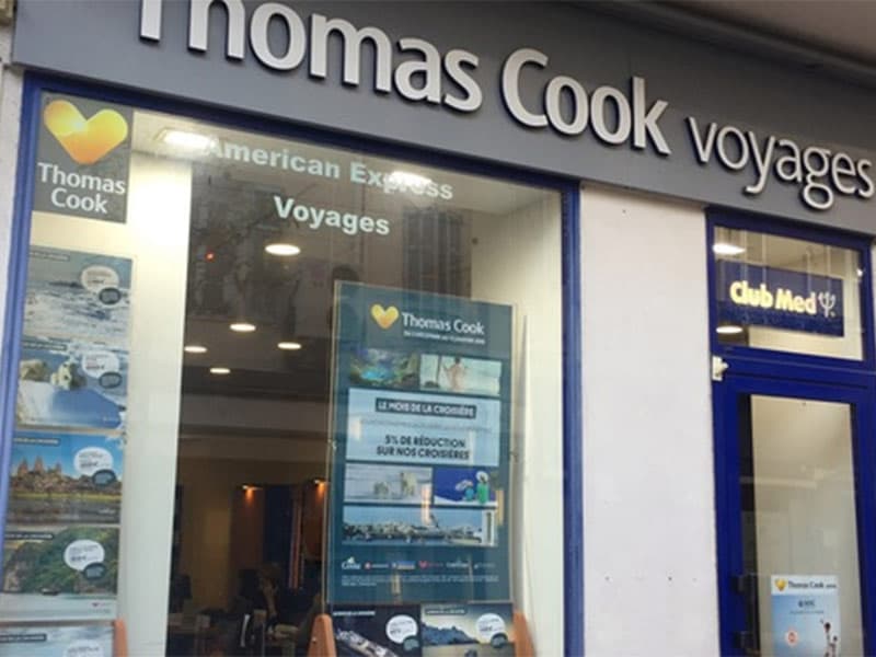 Voyages : l'icône Thomas Cook déclarée en faillite !