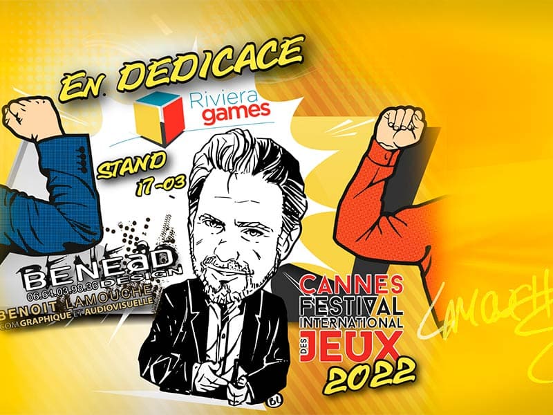 Caricatoon, un Azuréen au Festival des Jeux de Cannes 