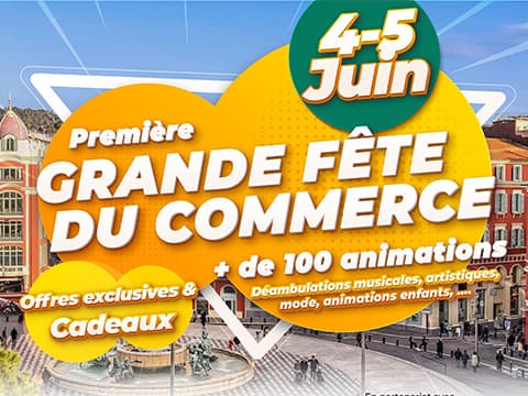 Nice : une grande fête du commerce en cœur de ville pour la réouverture
