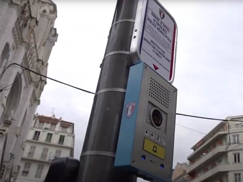 Nice : une subvention pour déployer 175 nouvelles bornes d'appel d'urgence