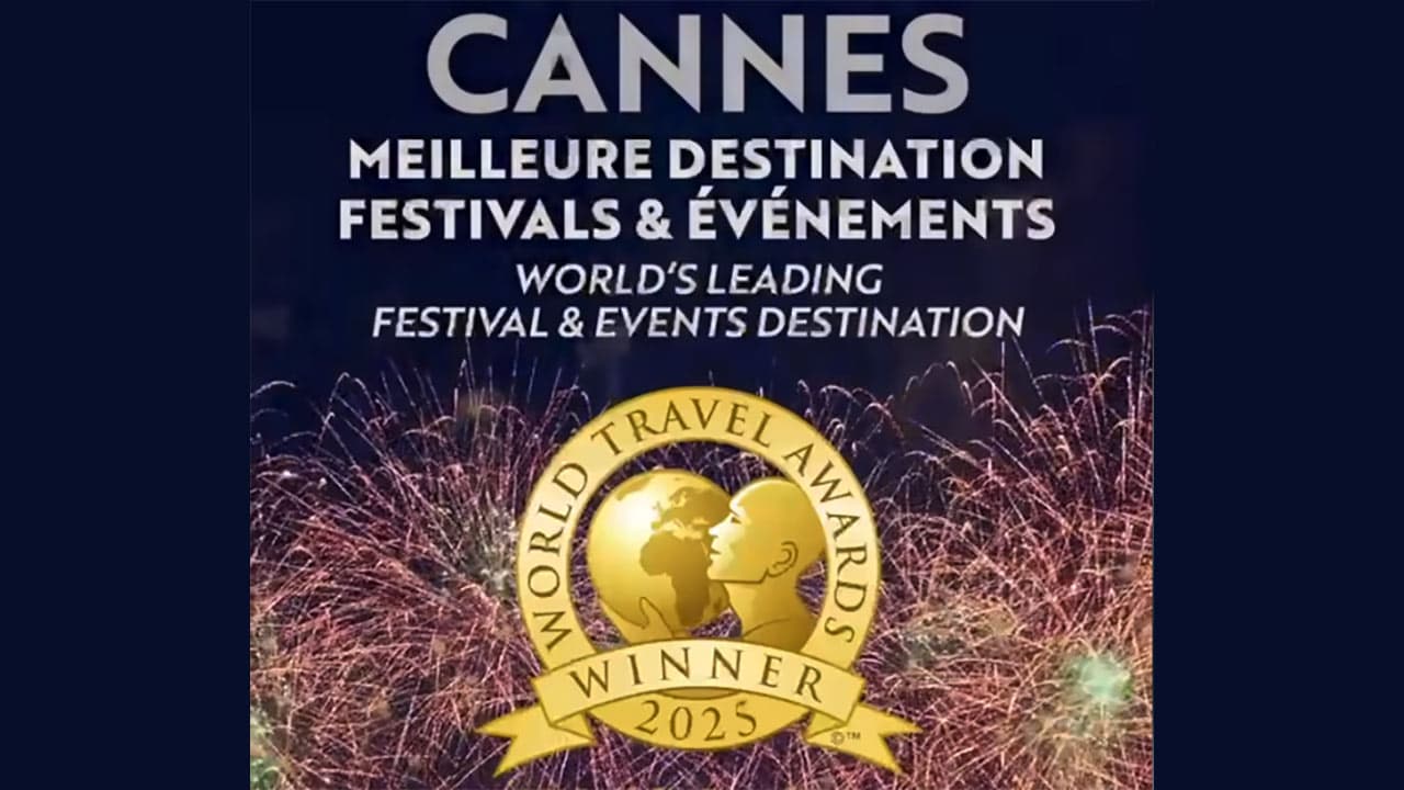 Cannes : quatrième titre mondial consécutif aux World Travel Awards