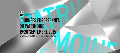 Votre planning : le grand week-end du Patrimoine!