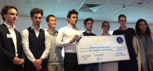 Nice : 70 000 euros, la récolte record des étudiants du BBA EDHEC!