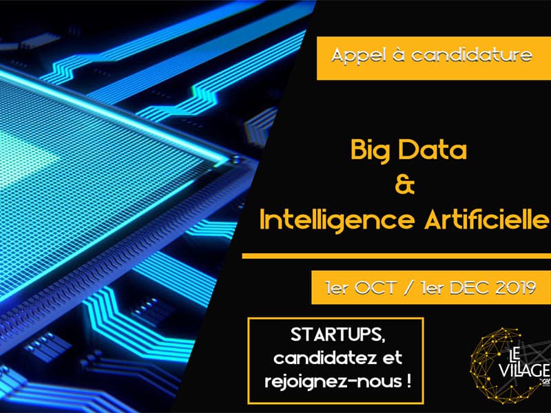 Village by CA à Sophia : nouvel appel à candidatures IA et Big Data