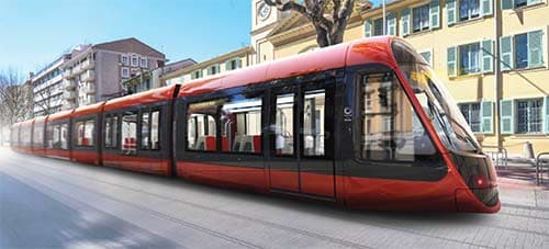 Nice : le design Ocre pour les futures rames de la ligne Est-Ouest