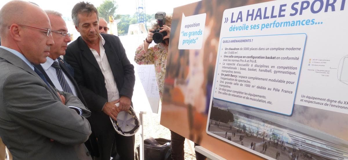 Antibes : La Halle Sportive sur de bons rails