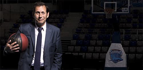 Sharks d'Antibes : départ inattendu du président Frédéric Jouve 
