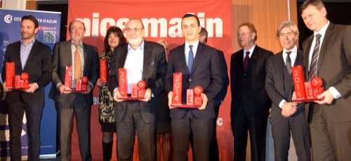 Les lauréats des Trophées de l'Eco de Nice-Matin