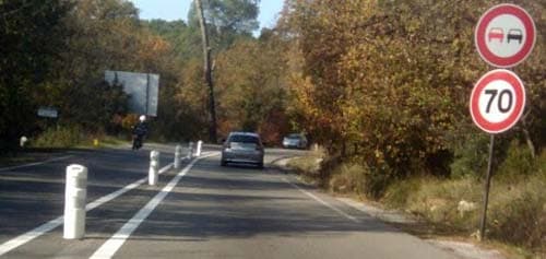 Sophia : les associations dénoncent un aménagement dangereux pour les cyclistes