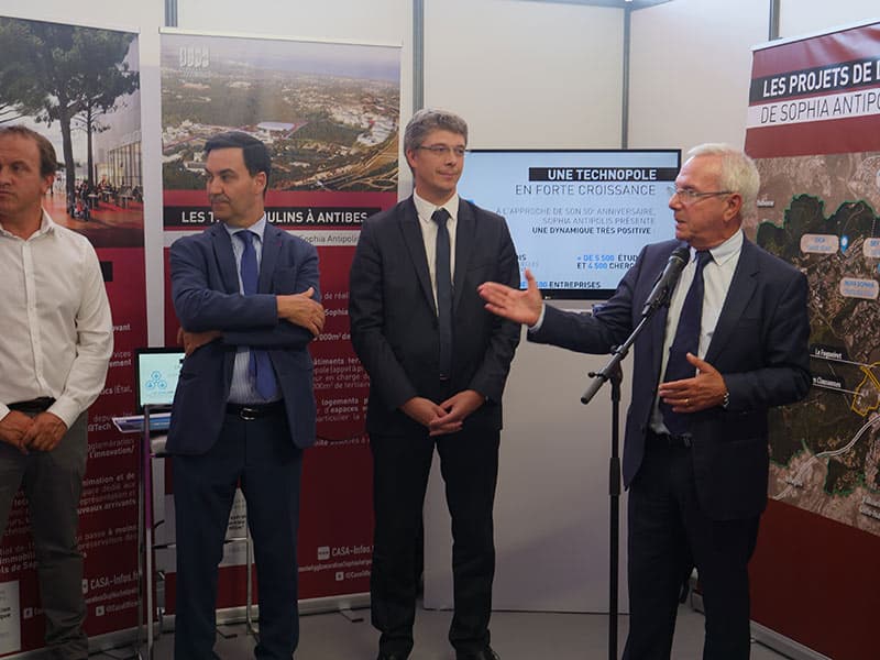 Sophia Antipolis confirme ses projets de développement