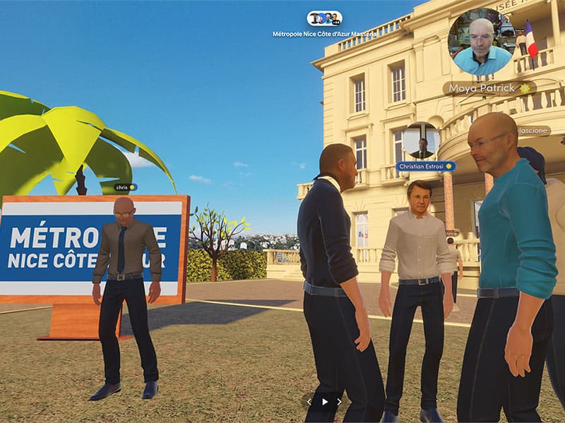 Nice lance son metaverse dans une Villa Masséna entièrement virtualisée
