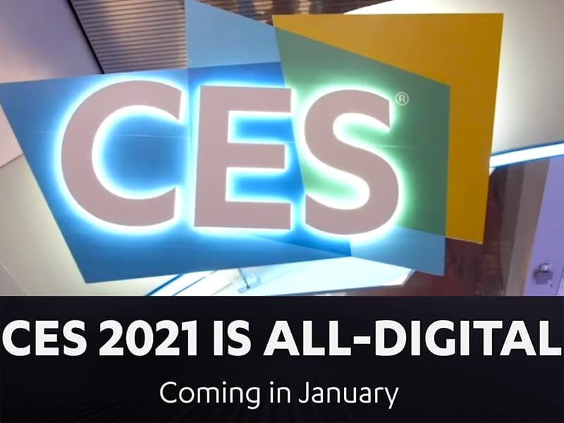 Le CES Las Vegas 2021 uniquement en format virtuel
