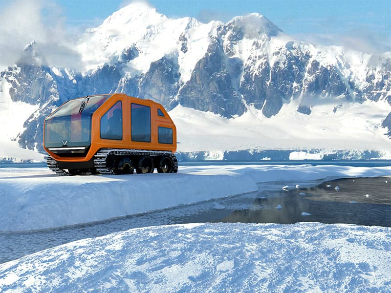 Le véhicule électrique d’exploration polaire VENTURI Antarctica est prêt